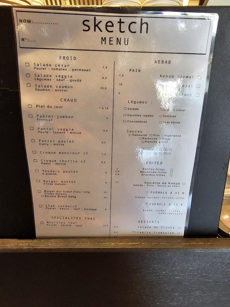 Sketch Street Food - Menu Image 1